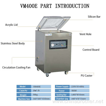 Commercial Single Chamber Food Vacuum Sealer Machine